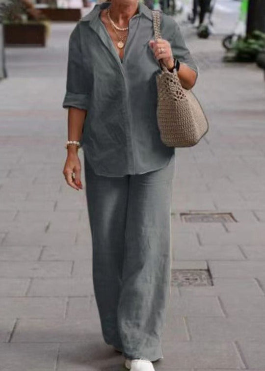 Denice™ | Completo due pezzi casual elegante