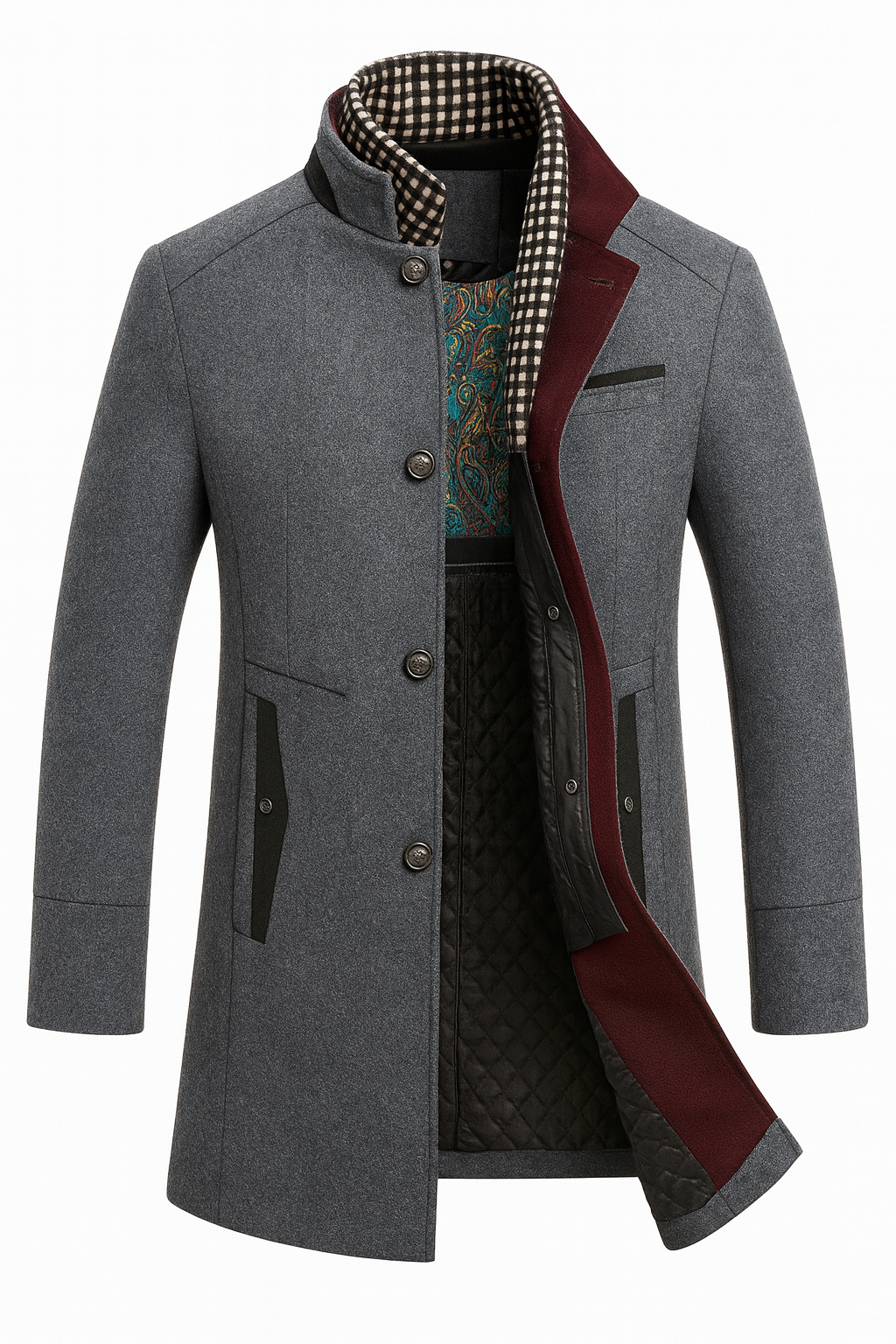 Raffi - Cappotto in Misto Lana