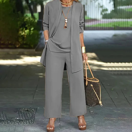 Laney™ | Completo tre pezzi casual elegante