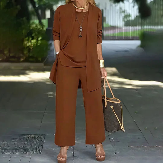 Laney™ | Completo tre pezzi casual elegante
