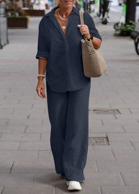 Denice™ | Completo due pezzi casual elegante