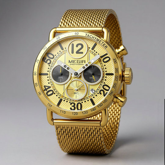 Montclair | Cronografo classico da uomo, 44 mm