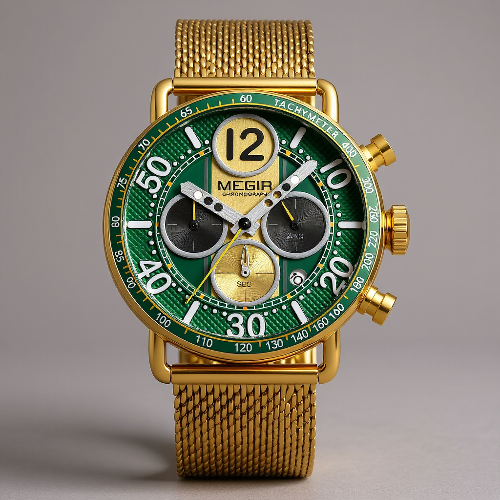 Montclair | Cronografo classico da uomo, 44 mm