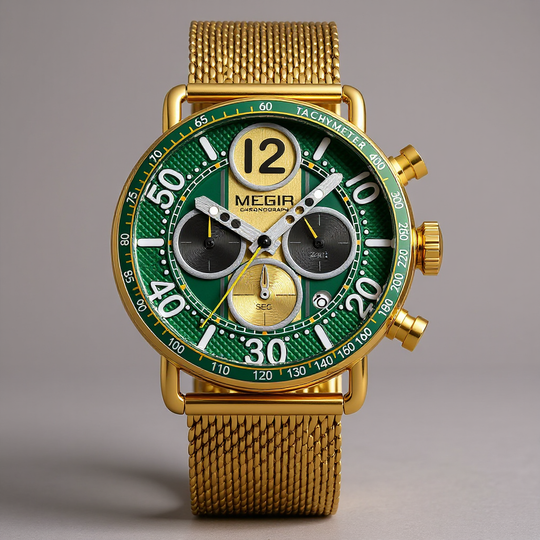 Montclair | Cronografo classico da uomo, 44 mm