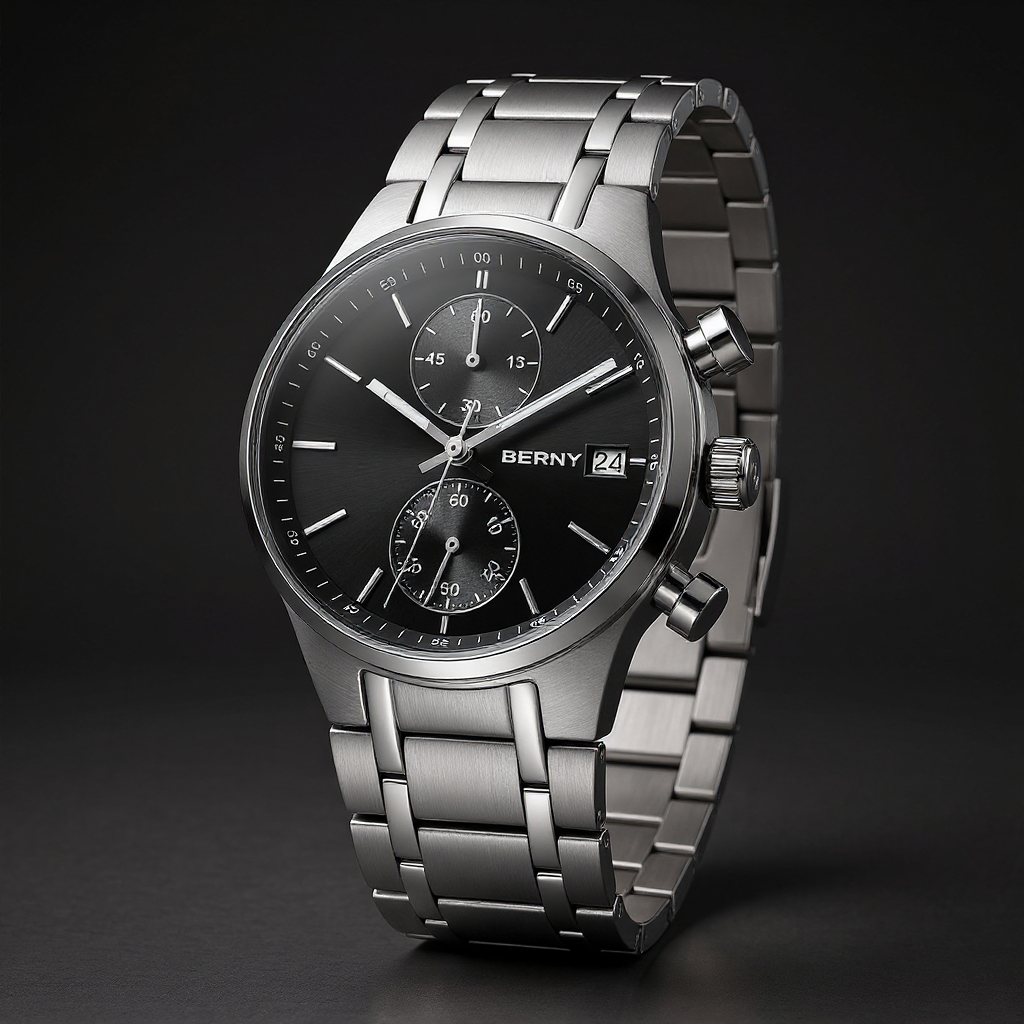 Berny | Cronografo da uomo, 39 mm