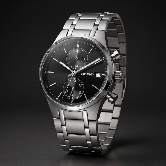 Berny | Cronografo da uomo, 39 mm