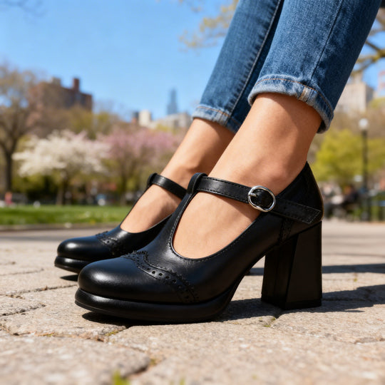 Sylvia | Mocassini con motivo traforato