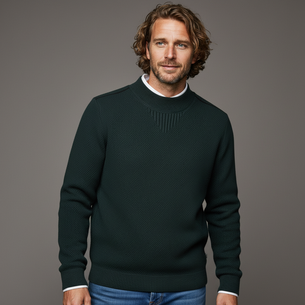 Wellington | Maglione da uomo in maglia testurizzata