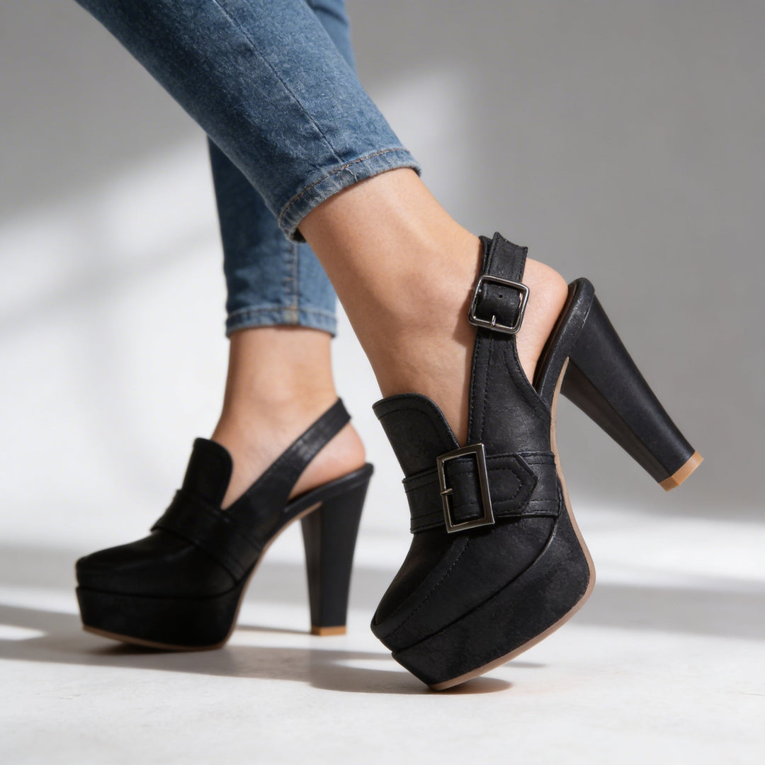 Victoria | Scarpe con tacco e cinturino posteriore