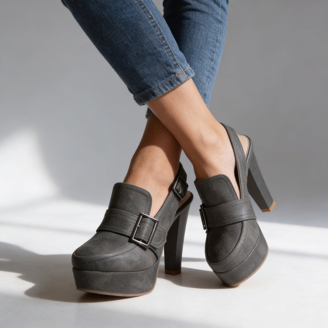 Victoria | Scarpe con tacco e cinturino posteriore