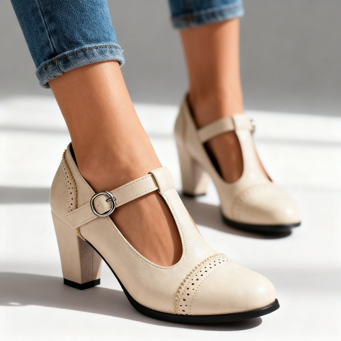 Cheryl | Mocassini con motivo traforato