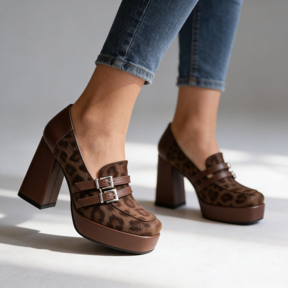 Roxanne | Mocassini leopardati
