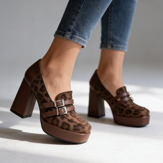 Roxanne | Mocassini leopardati