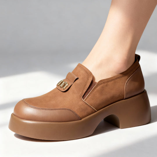 Monica | Mocassini con plateau