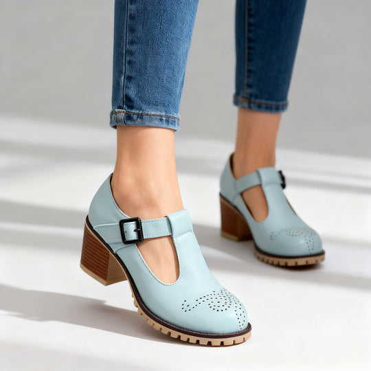 Jacklyn | Mocassini con motivo traforato