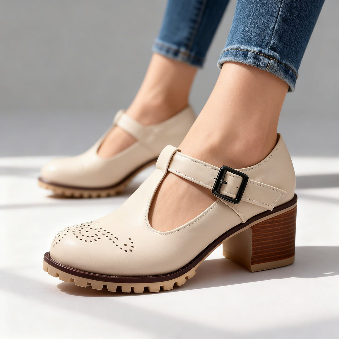 Jacklyn | Mocassini con motivo traforato