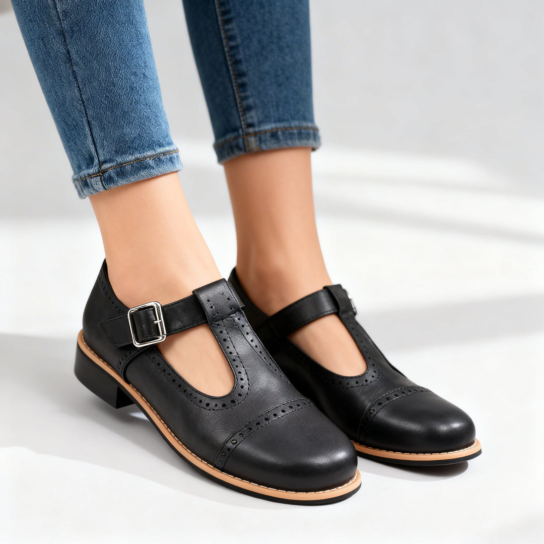 Annie Lou | Mocassini con motivo traforato