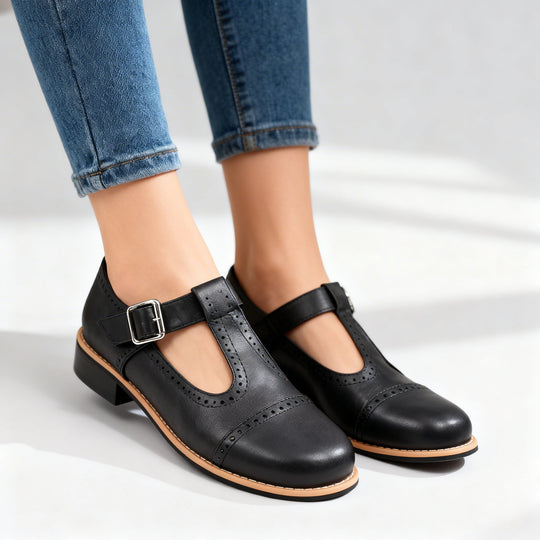 Annie Lou | Mocassini con motivo traforato