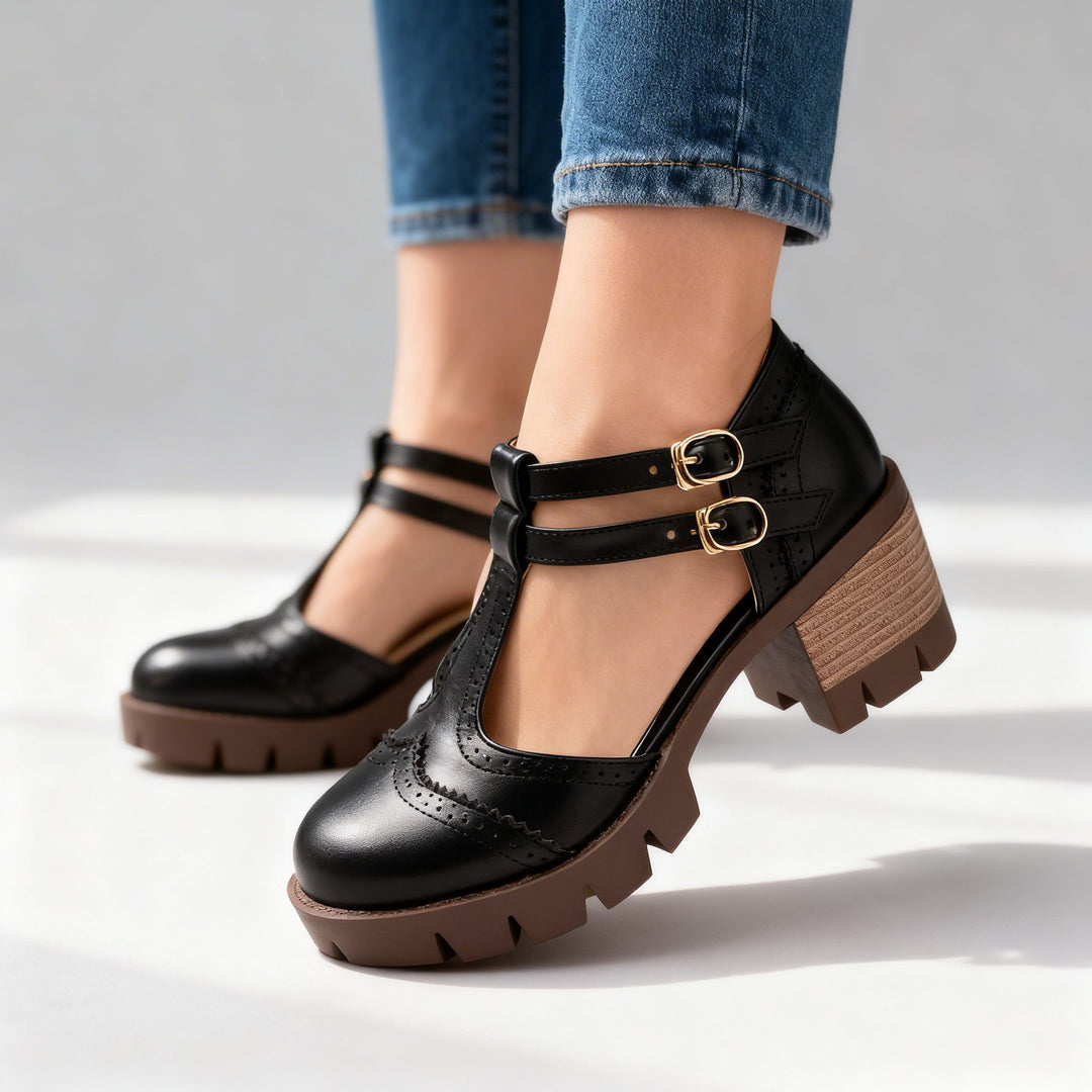 Sally | Mocassini con motivo traforato