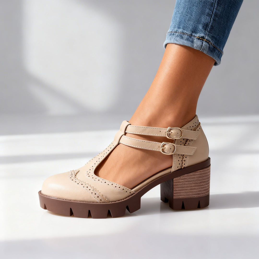 Sally | Mocassini con motivo traforato