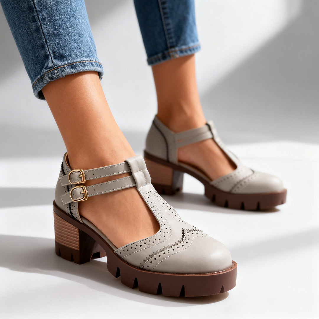 Sally | Mocassini con motivo traforato