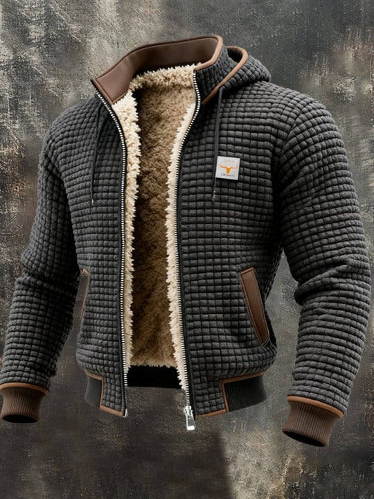 Ernst™ | Giacca trapuntata da uomo con fodera in pile