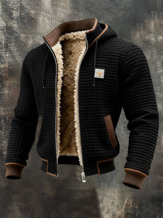 Ernst™ | Giacca trapuntata da uomo con fodera in pile