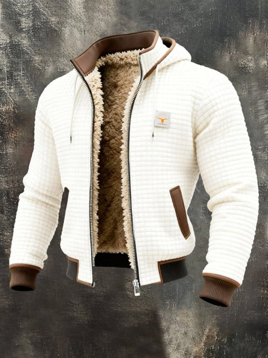 Ernst™ | Giacca trapuntata da uomo con fodera in pile