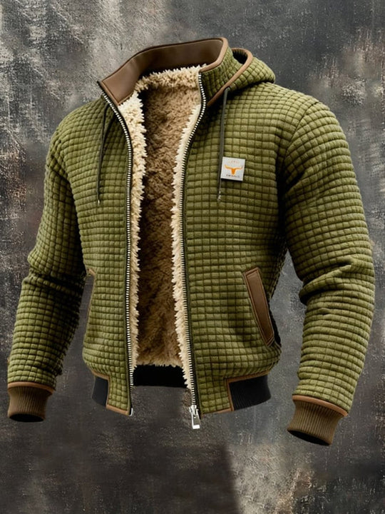 Ernst™ | Giacca trapuntata da uomo con fodera in pile