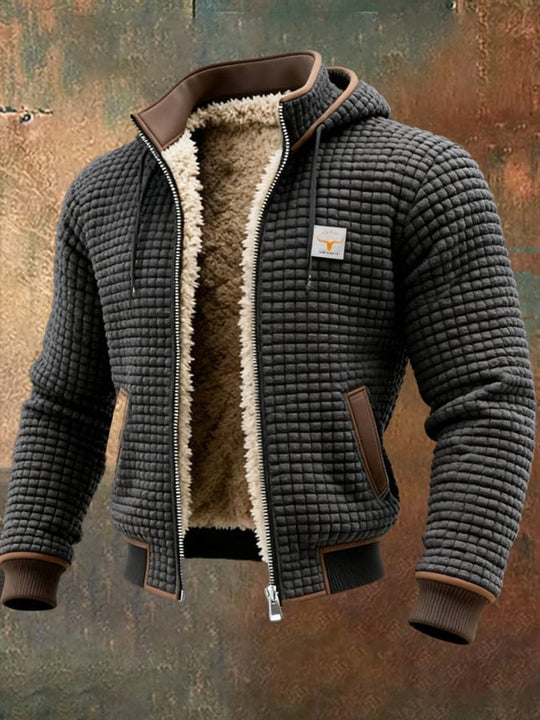 Ernst™ | Giacca trapuntata da uomo con fodera in pile