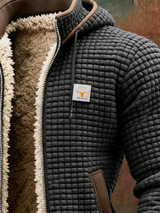 Ernst™ | Giacca trapuntata da uomo con fodera in pile