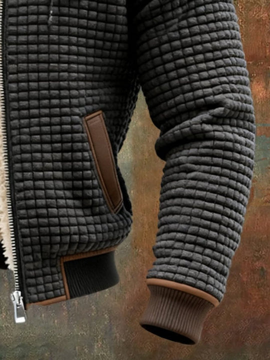 Ernst™ | Giacca trapuntata da uomo con fodera in pile