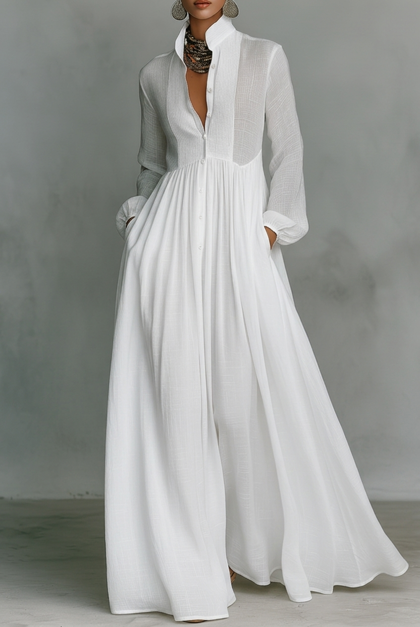 Sylvia™ | Abito lungo elegante