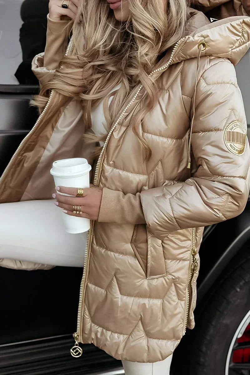 Mila™ | Giacca Invernale Calda con Cappuccio