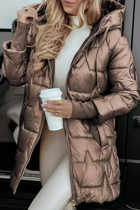 Mila™ | Giacca Invernale Calda con Cappuccio