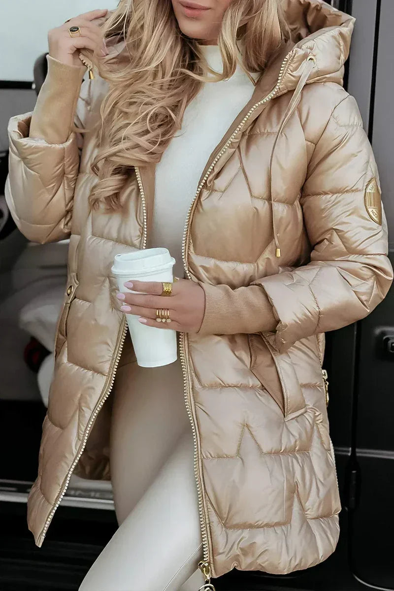Mila™ | Giacca Invernale Calda con Cappuccio