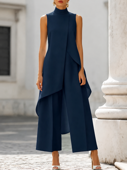 Caterina™ | Completo Elegante con Pantaloni Palazzo