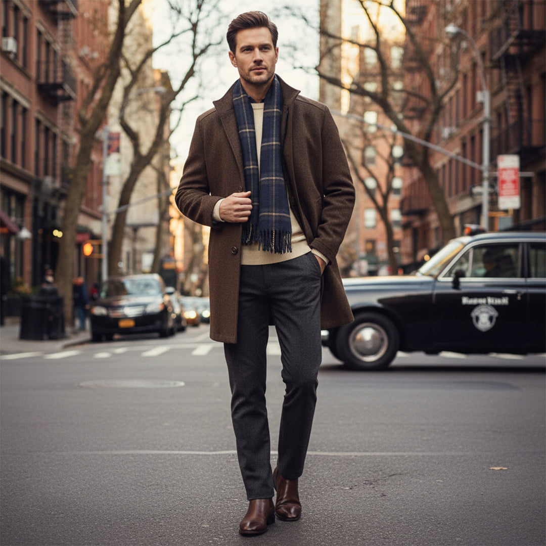 Vienna | Cappotto Classico da Uomo in Lana