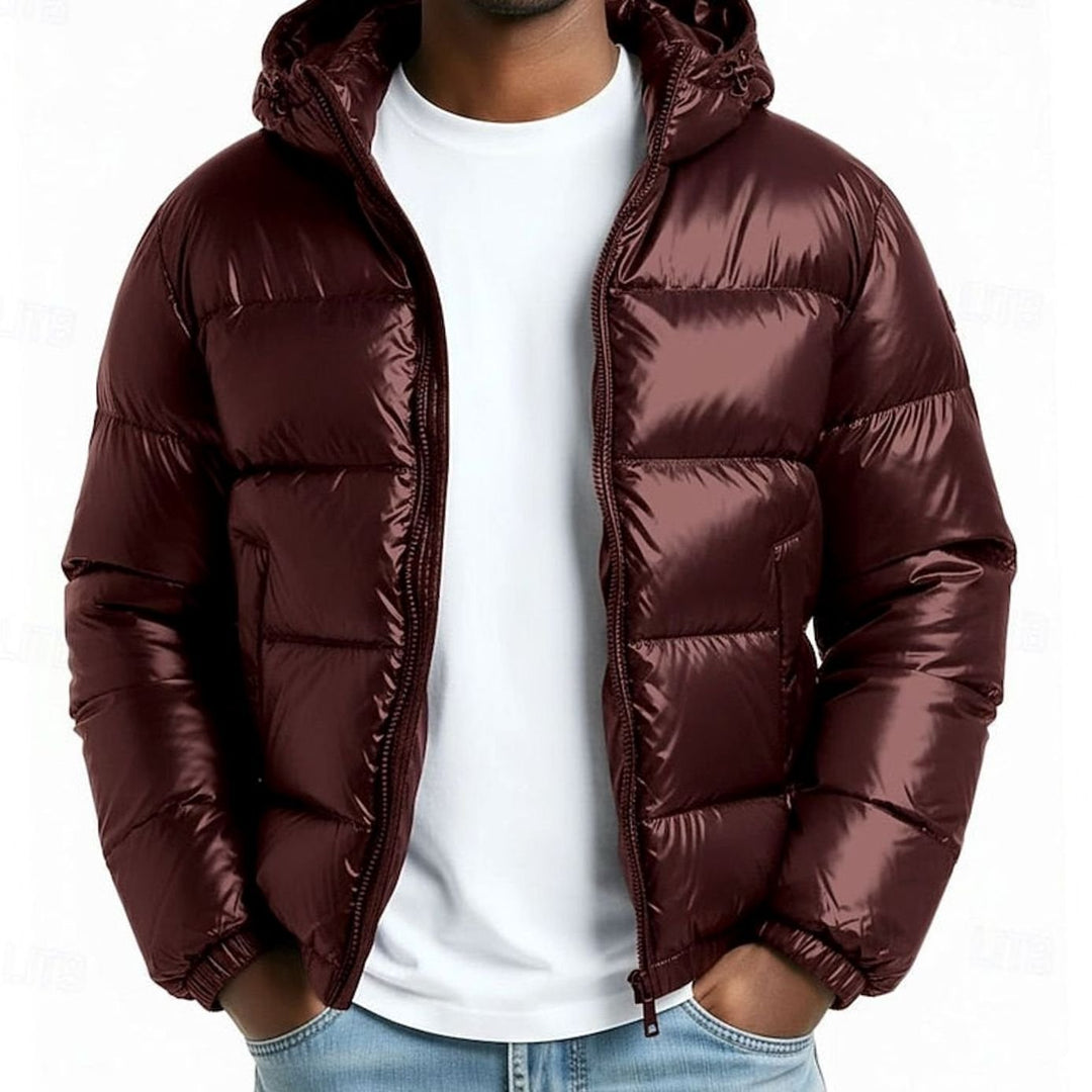 Arne | Giacca Trapuntata con Cappuccio e Tasche con Zip