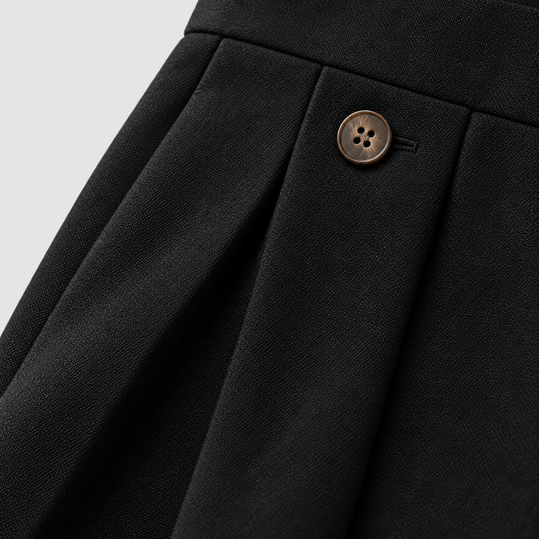 Filippo | Pantaloni da uomo a gamba ampia con pinces