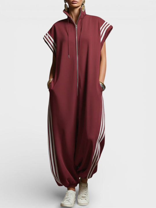 Valeria™ | Tuta con zip sullo scollo